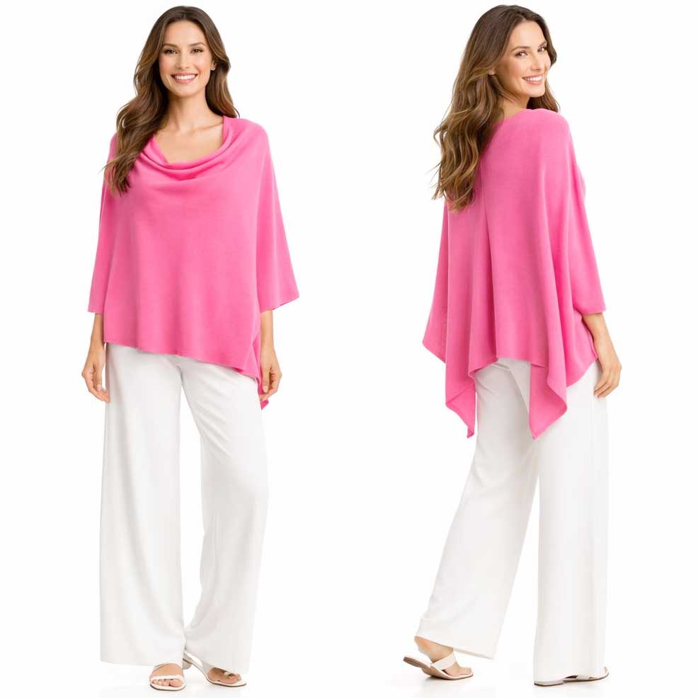8672 - Cashmere Feel Ponchos 