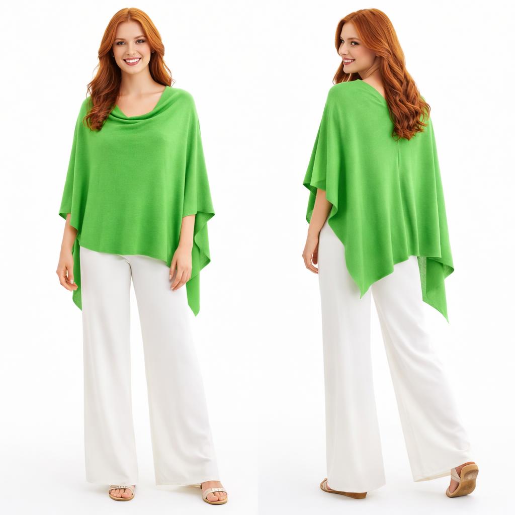 8672 - Cashmere Feel Ponchos 