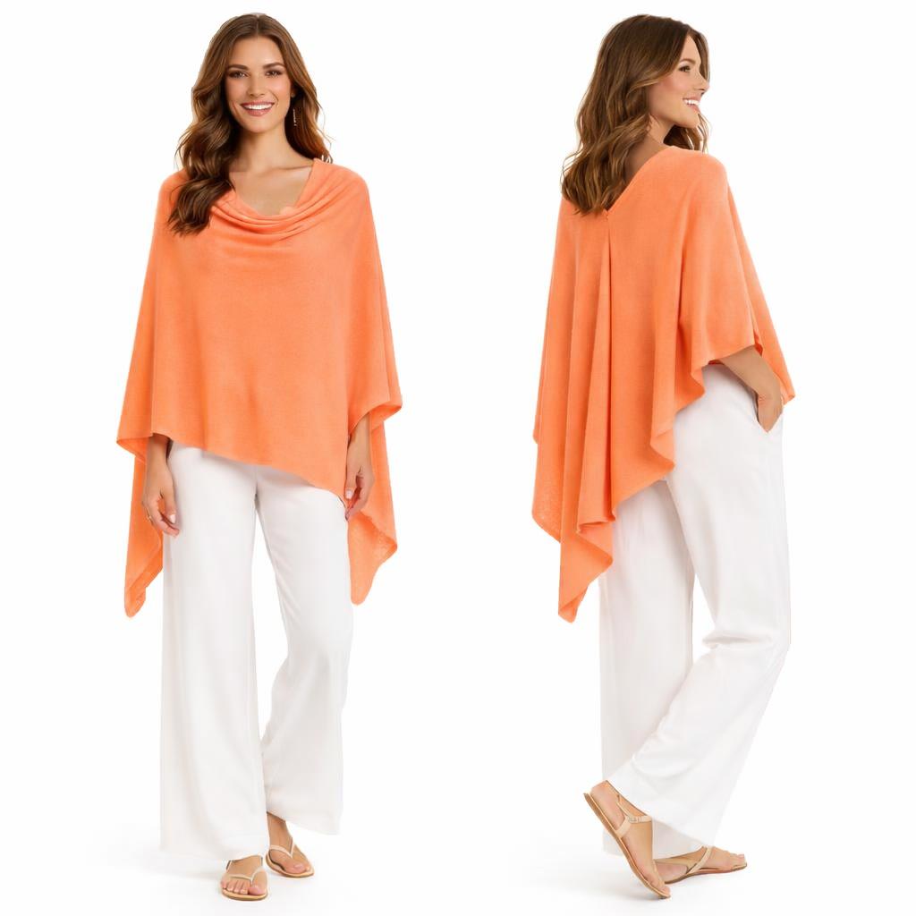 8672 - Cashmere Feel Ponchos 