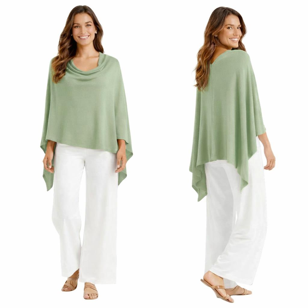 8672 - Cashmere Feel Ponchos 