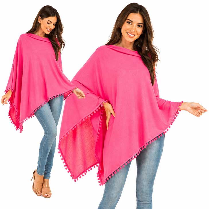 9442 - Pom Pom Ponchos 
