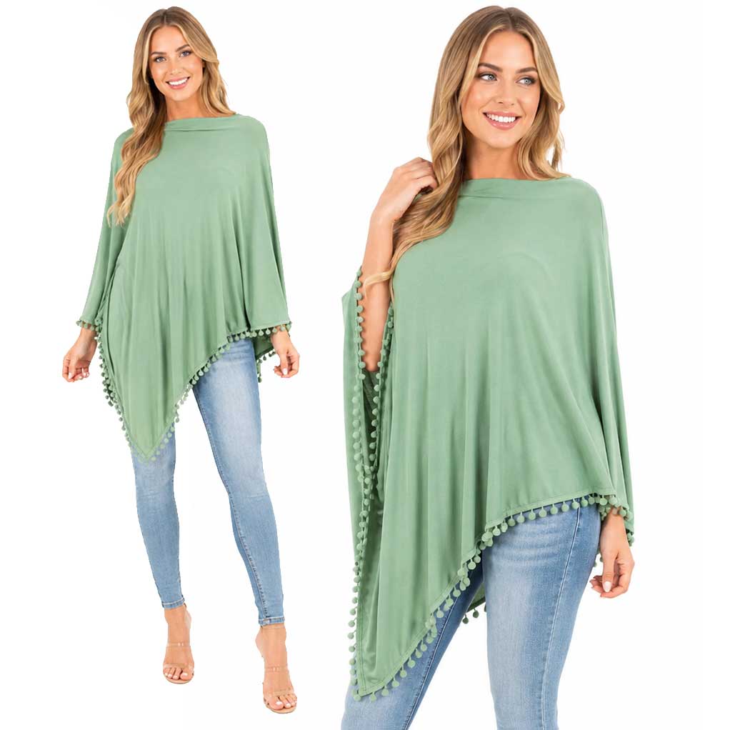 9442 - Pom Pom Ponchos 