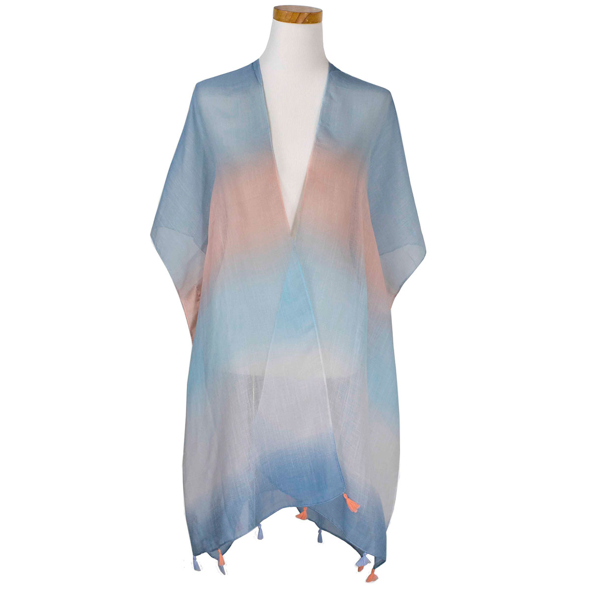 1300 - Kimono - Tie Dye Stripes