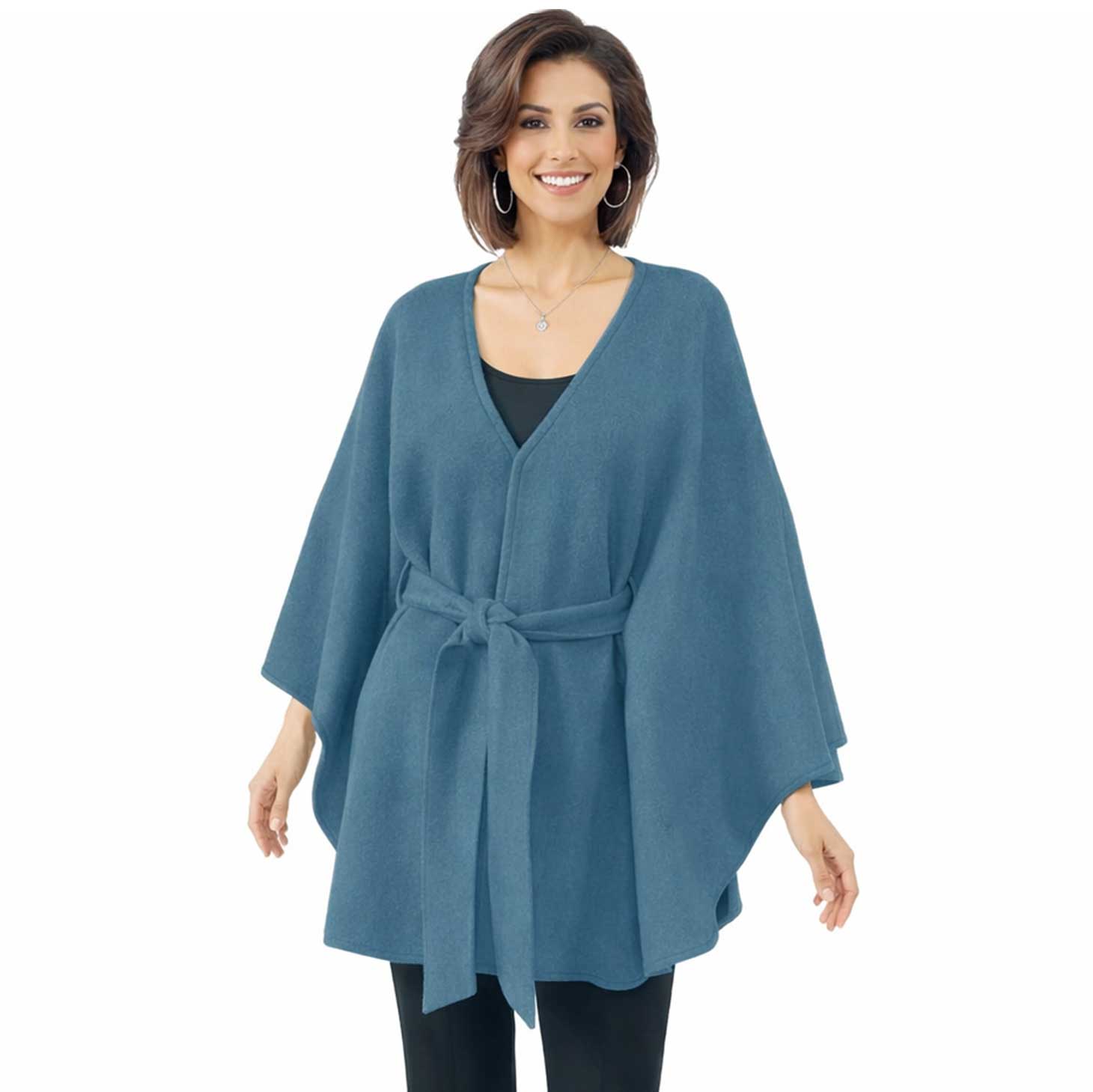 LC15/T - Capes - Luxury Wool Feel Belted Capes 