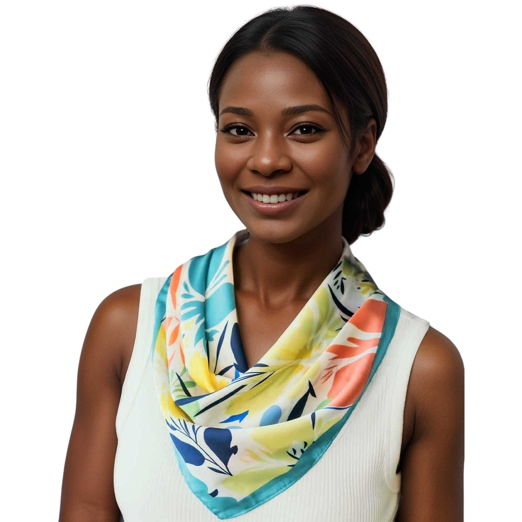 3413 -  Light Satin Neckerchief Squares