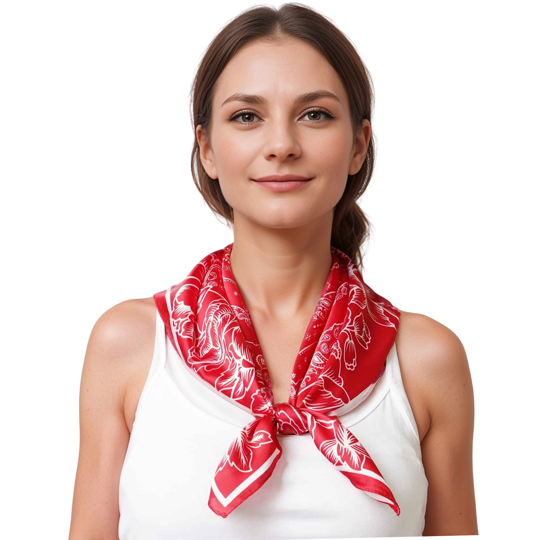 3413 -  Light Satin Neckerchief Squares