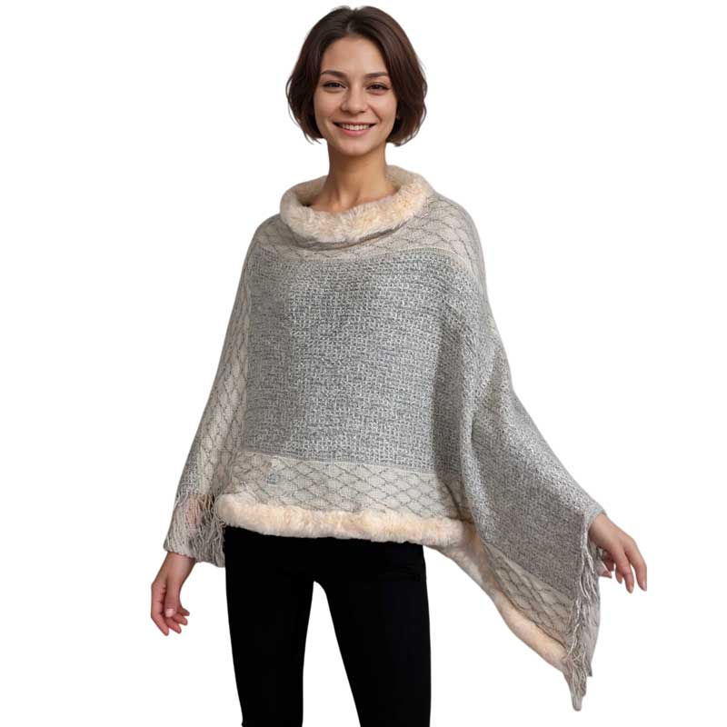 3527 - Assorted Autumn/Winter Ponchos 