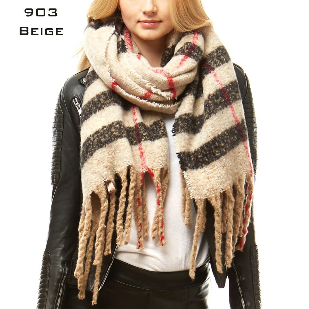 903 - Nubby Weave Scarves