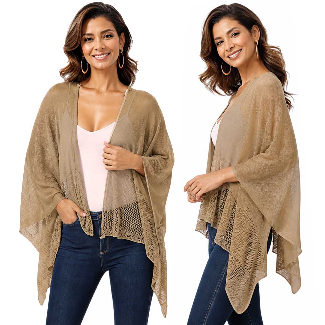 1C15 - Light Weight Knit Ruanas