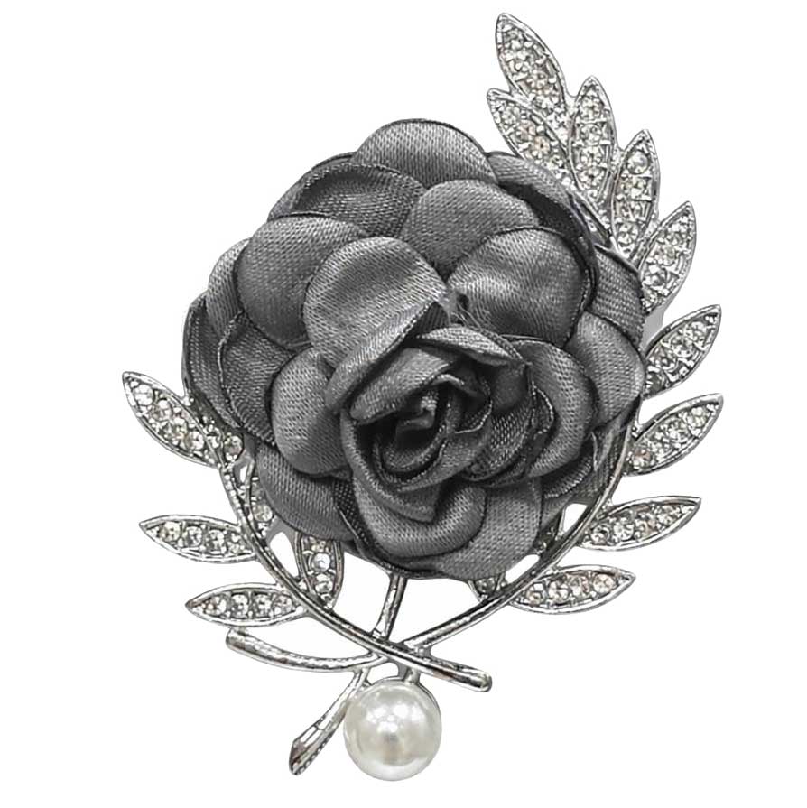 3700/T - Magnetic Flower Brooches