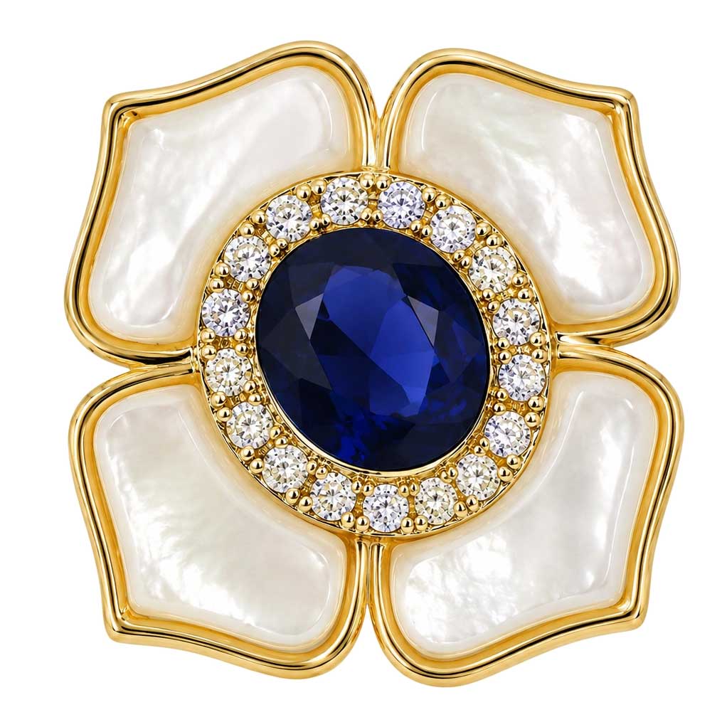3700/T - Magnetic Flower Brooches