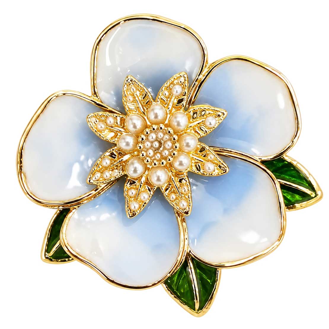 3700/T - Magnetic Flower Brooches