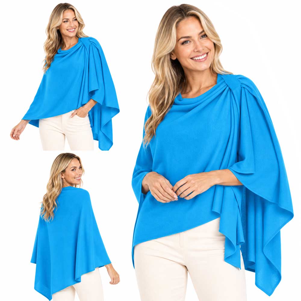 4213 - Cashmere Feel Loop Pull Thru Wrap