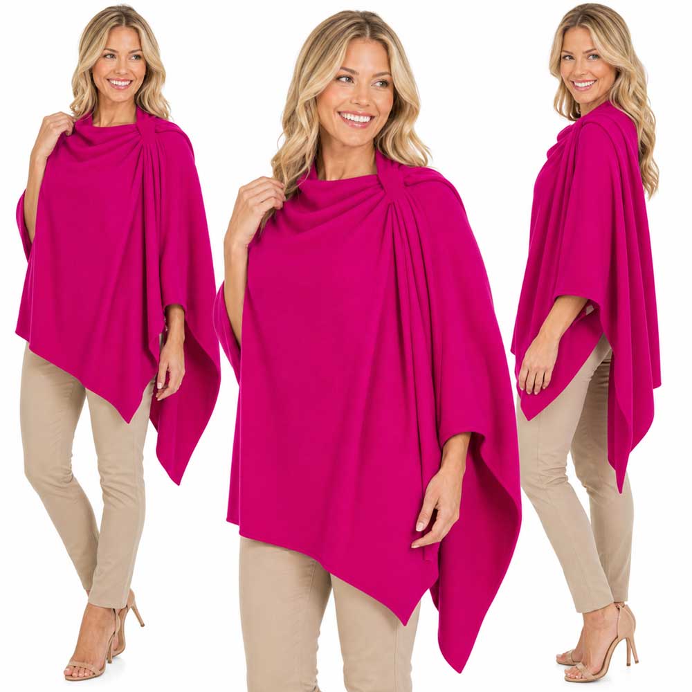 4213 - Cashmere Feel Loop Pull Thru Wrap