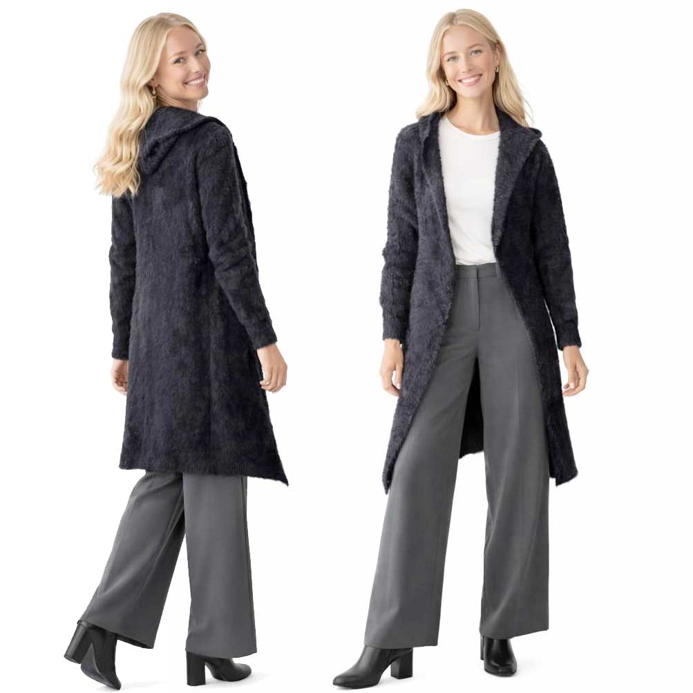 5121 - Eyelash Yarn Cardigans