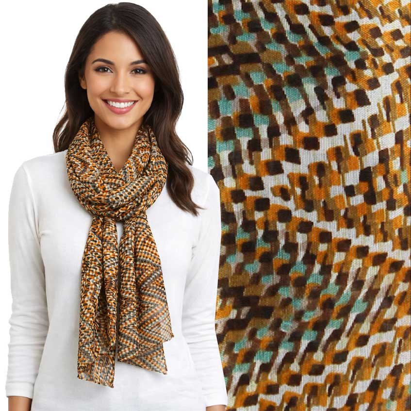 3861 - Assorted Cotton Feel Summer Scarves