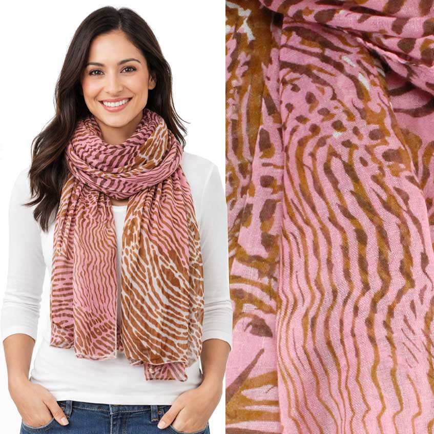 3861 - Assorted Cotton Feel Summer Scarves