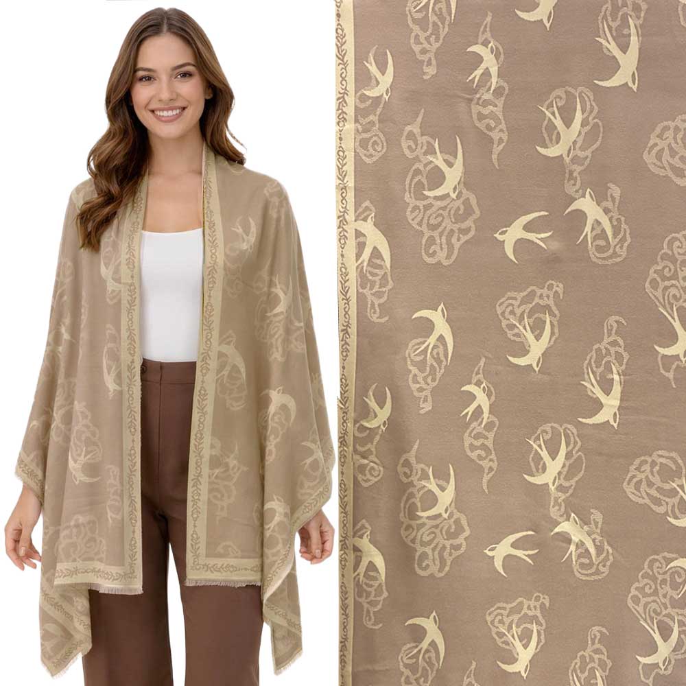 3898 - Cashmere Feel Shawls