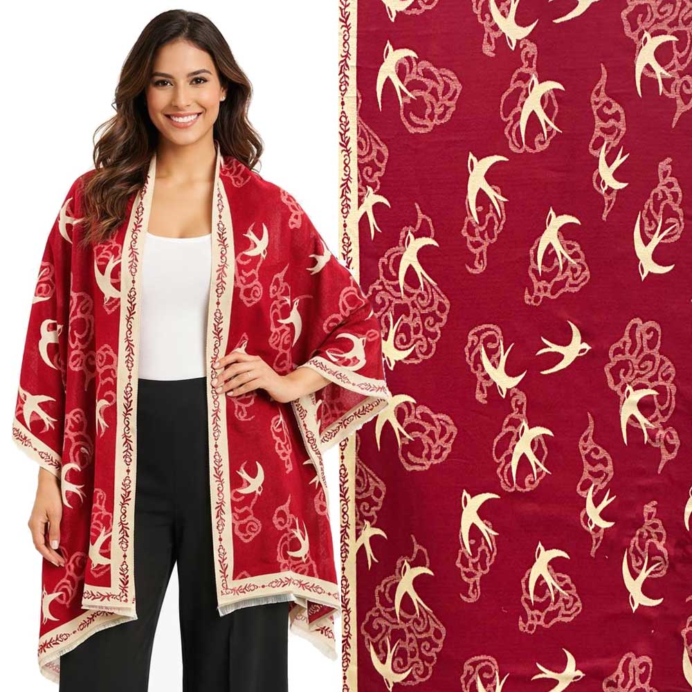 3898 - Cashmere Feel Shawls
