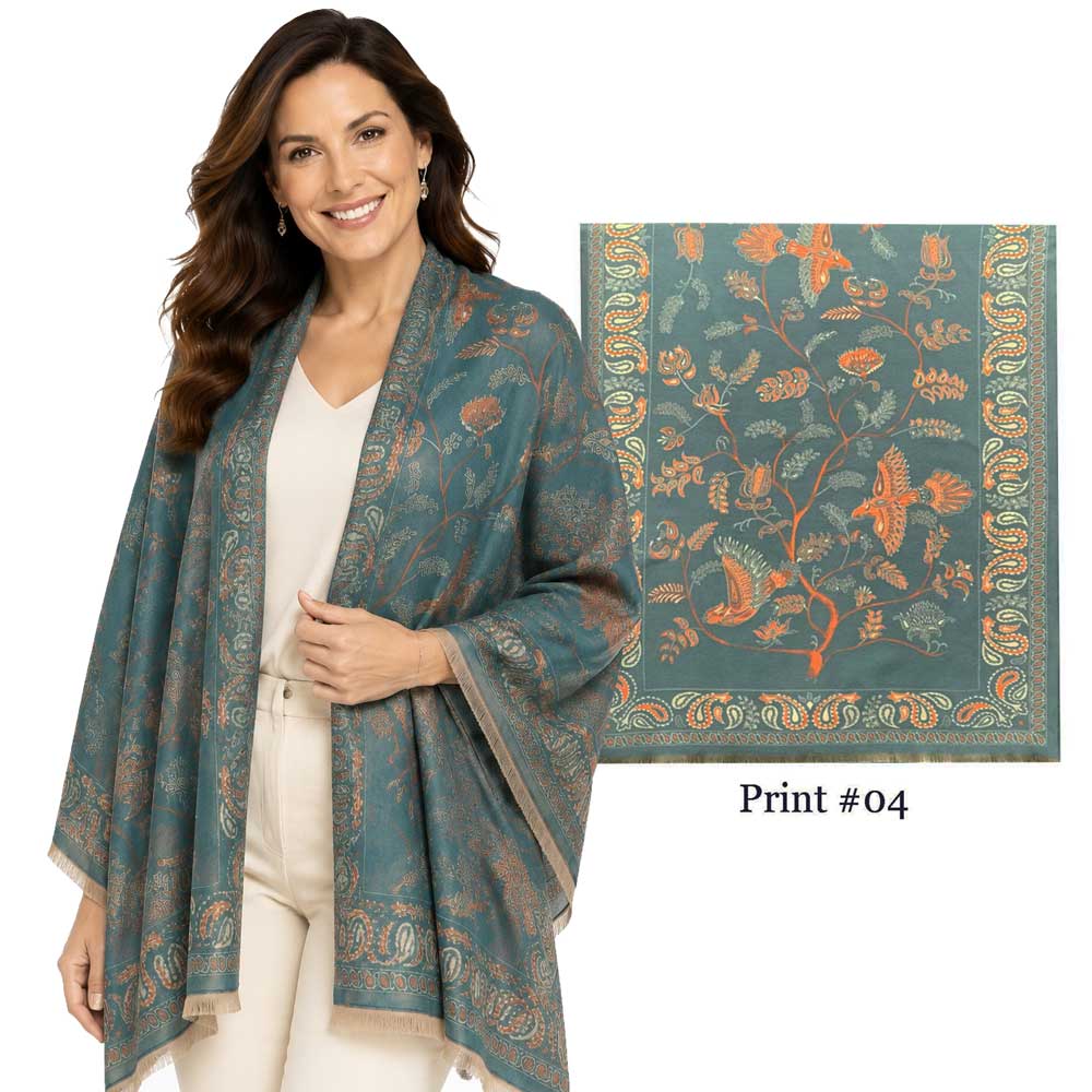 3914/T - Silk Blend Scarves/Shawls