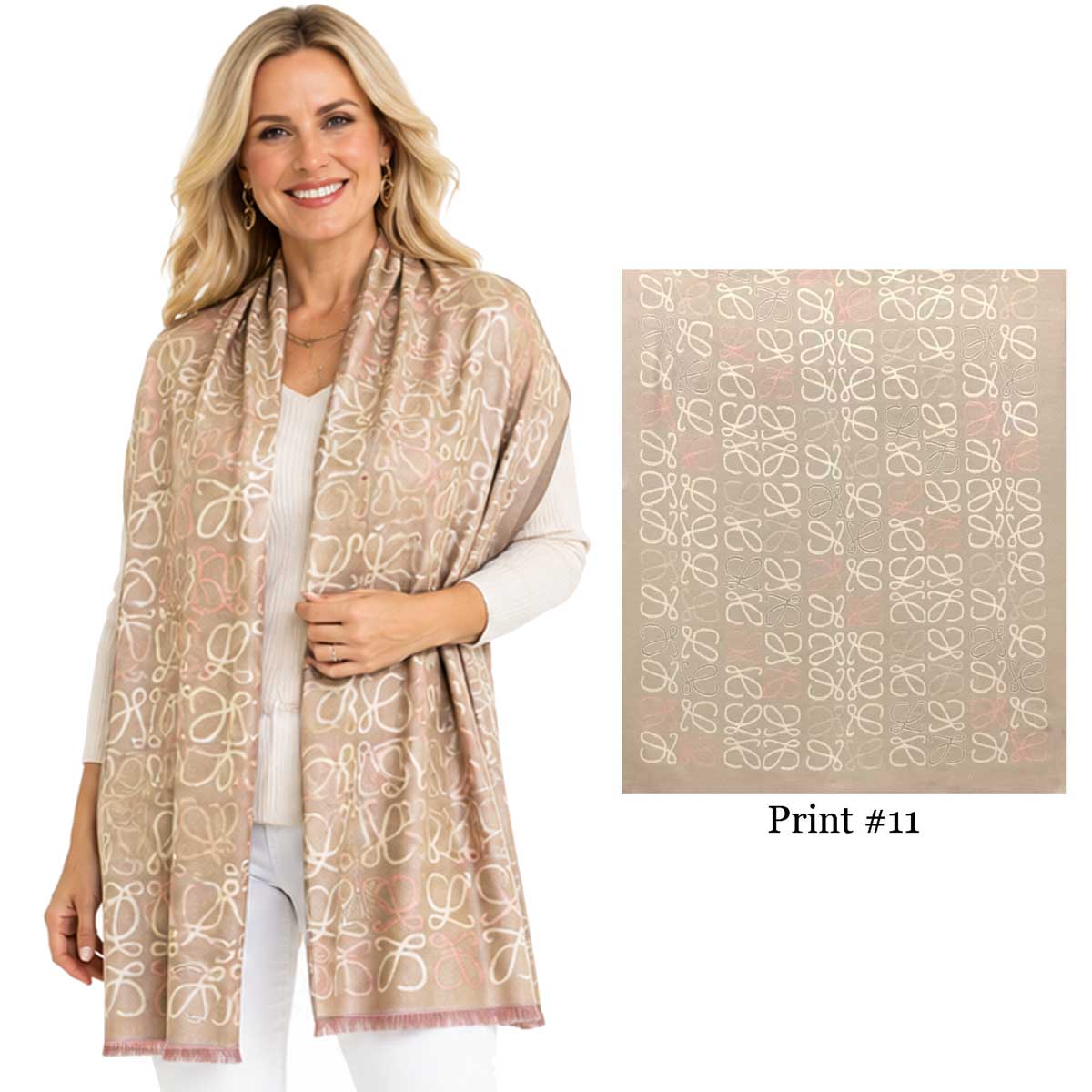 3914/T - Silk Blend Shawls