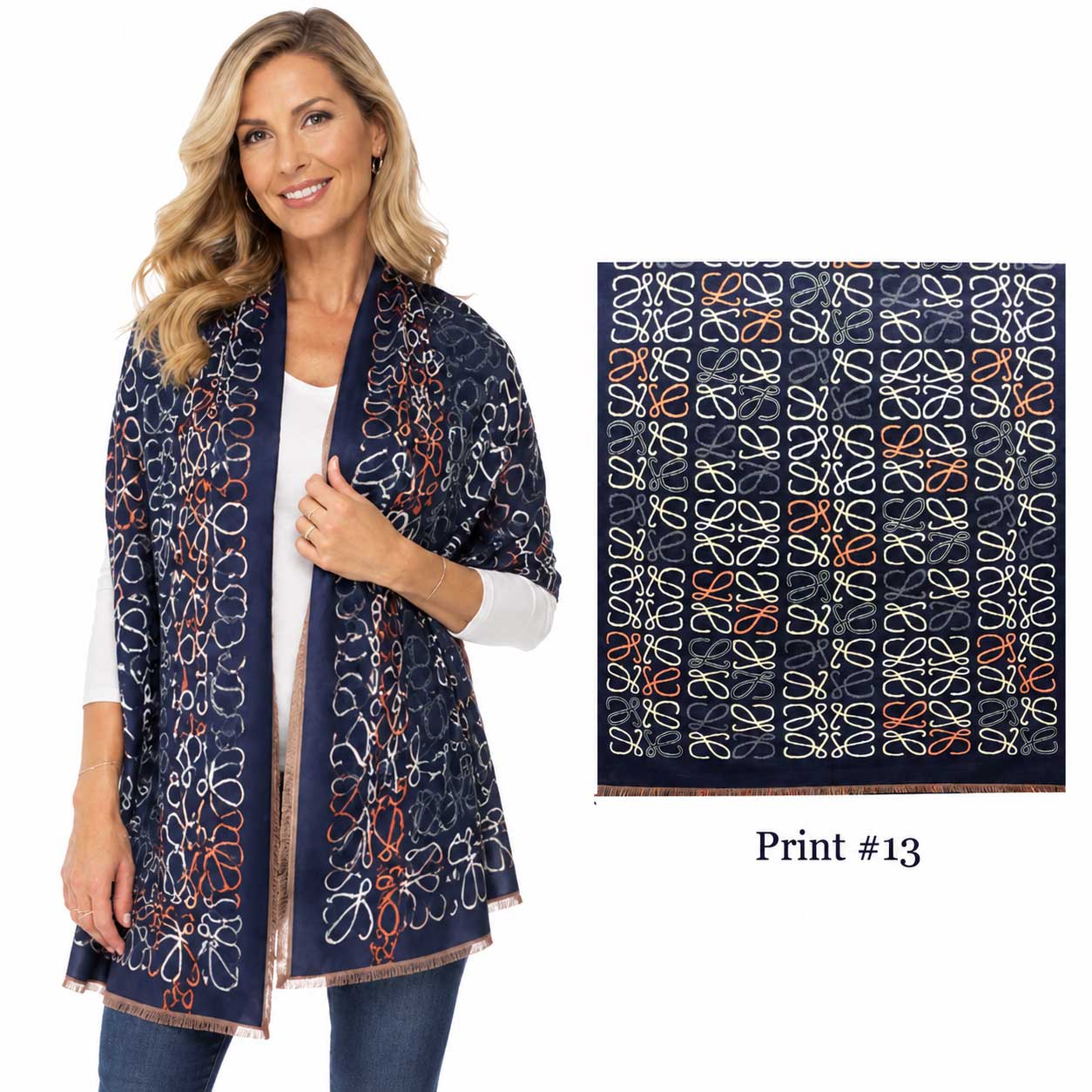 3914/T - Silk Blend Shawls