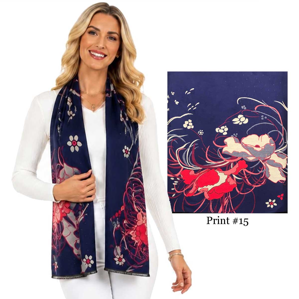 3914/T - Silk Blend Shawls