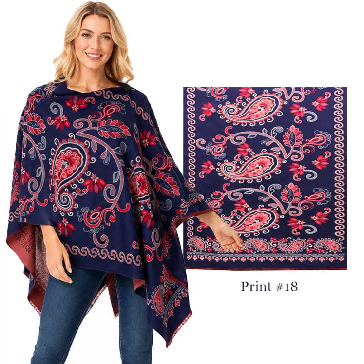 3916/T - Silk Blend Button Shawls
