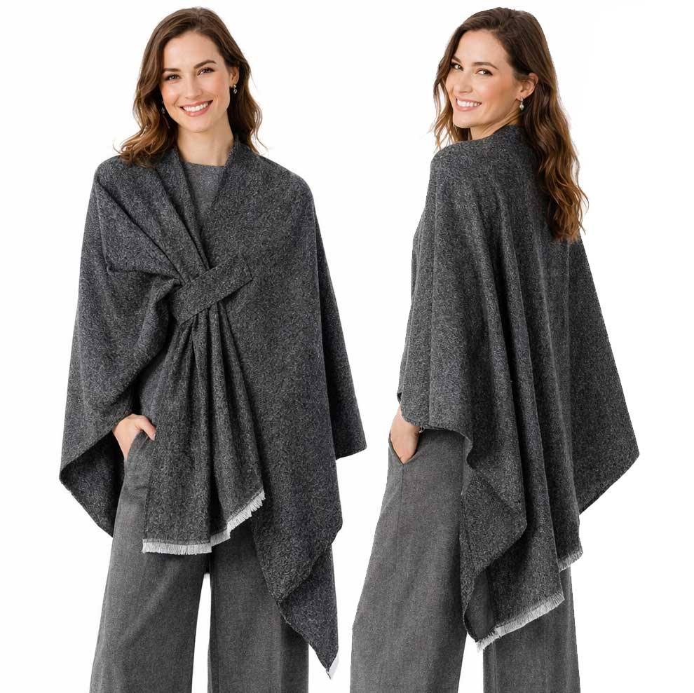 3918/T - Twill Weave Loop Capes