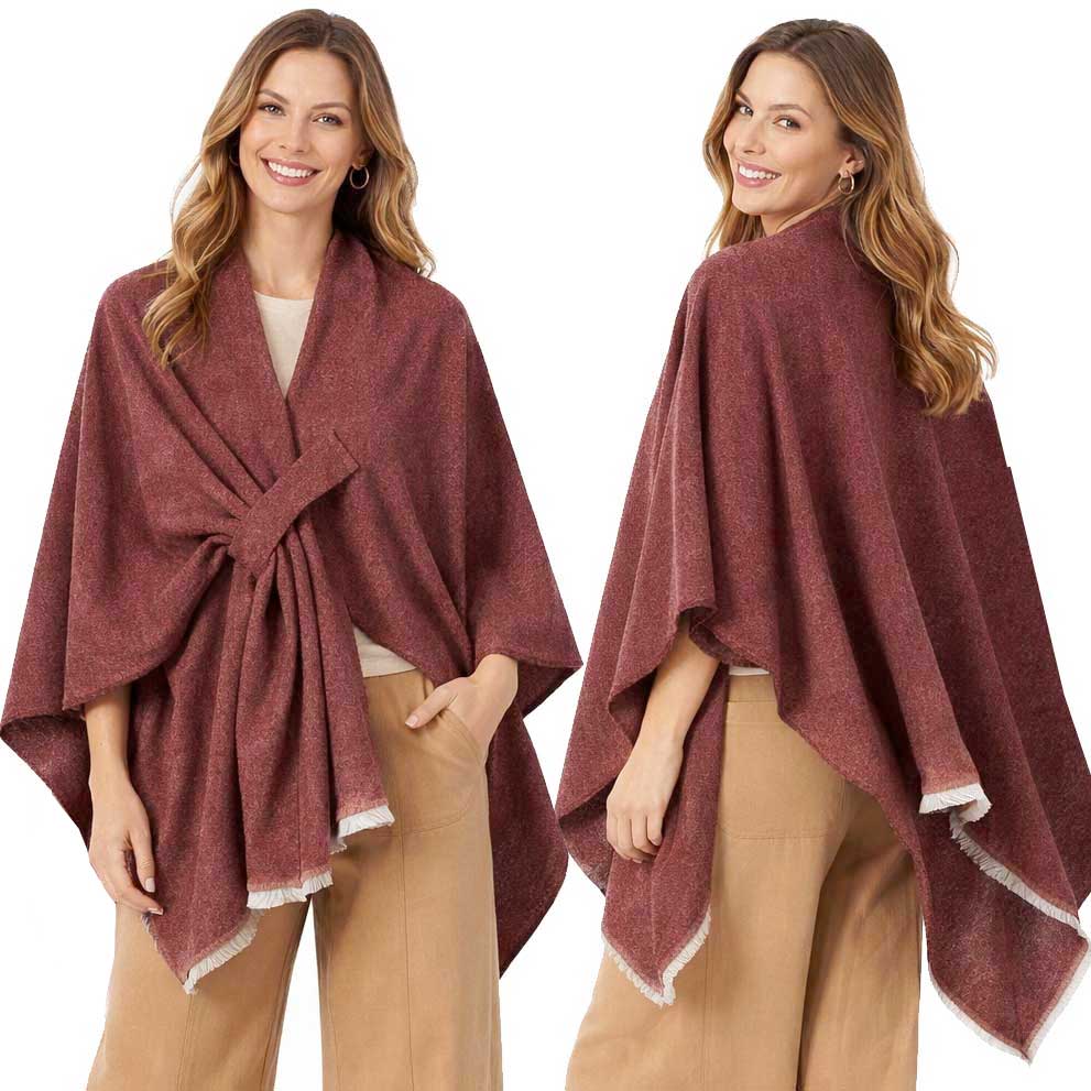 3918/T - Twill Weave Loop Capes