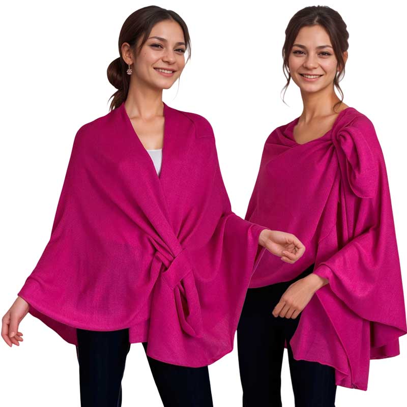 3934 - Cashmere Feel Double Loop Cape