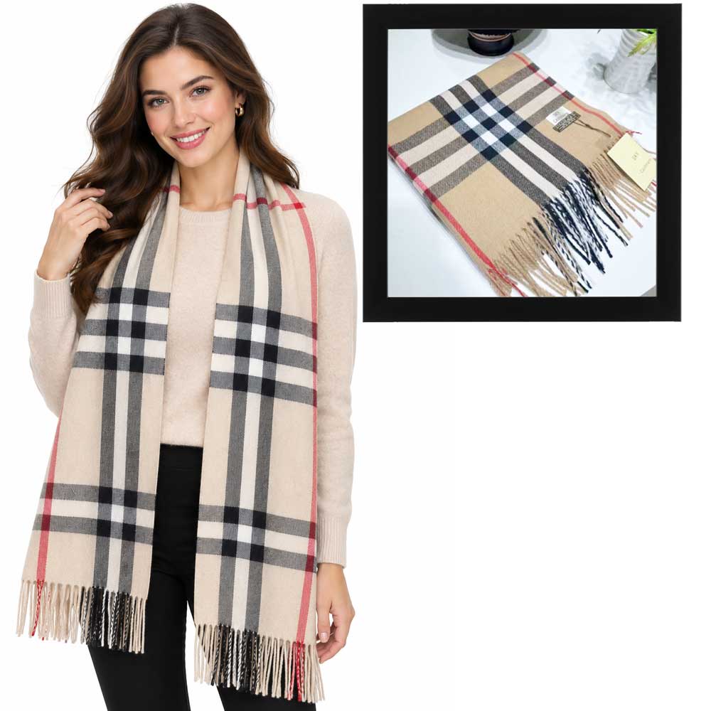 3848 - Tartan Plaid Shawls