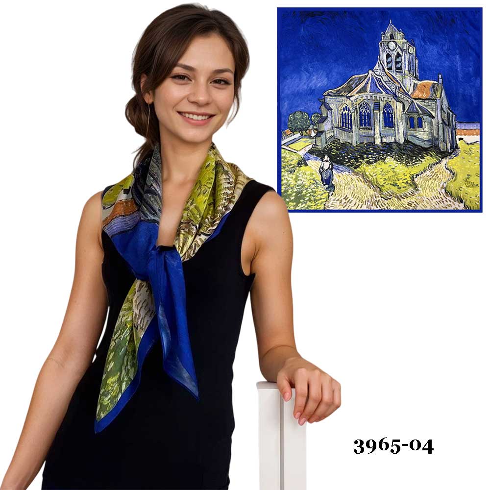3965 - Art Design Square Scarves