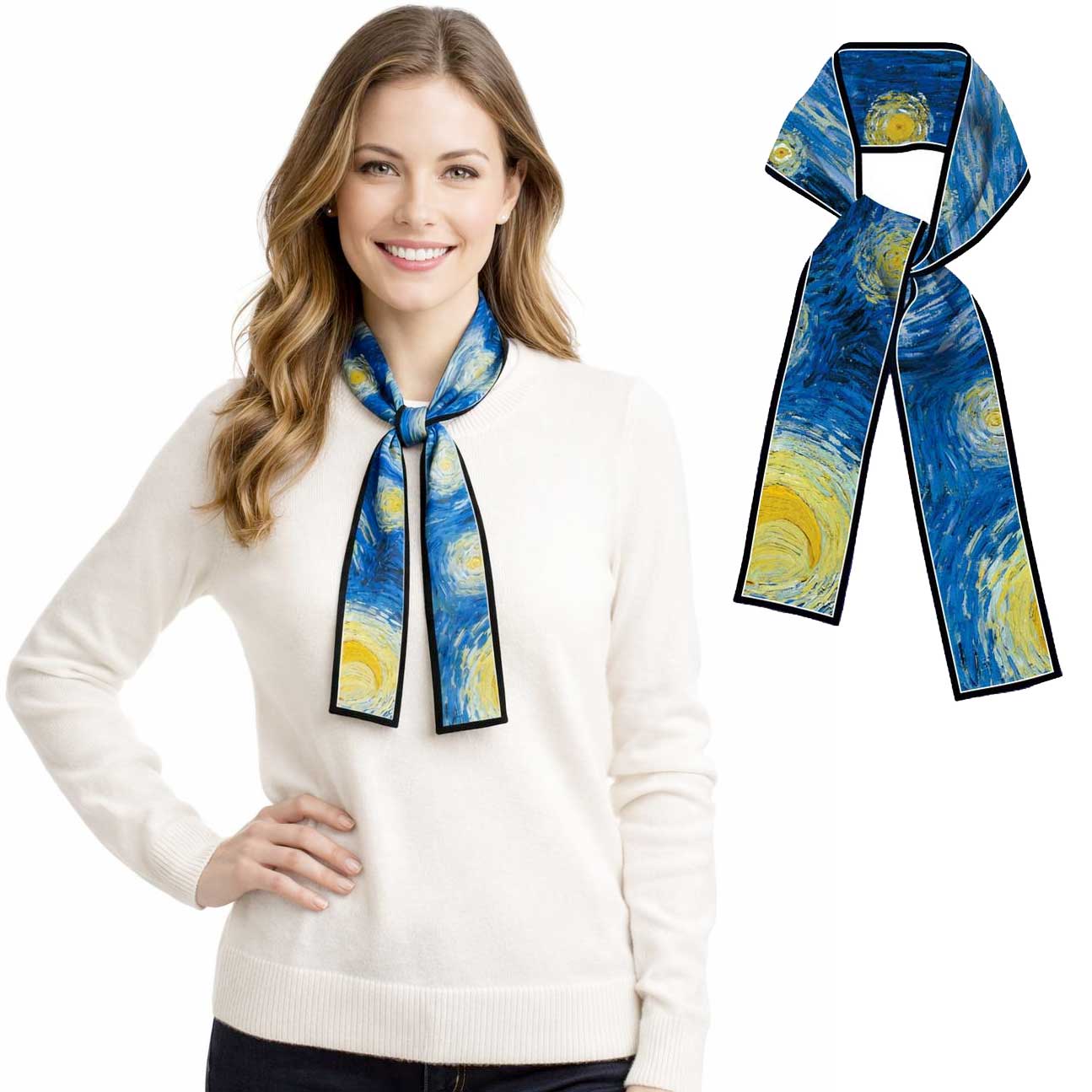 3975 - Art Design Multi Purpose Tie 