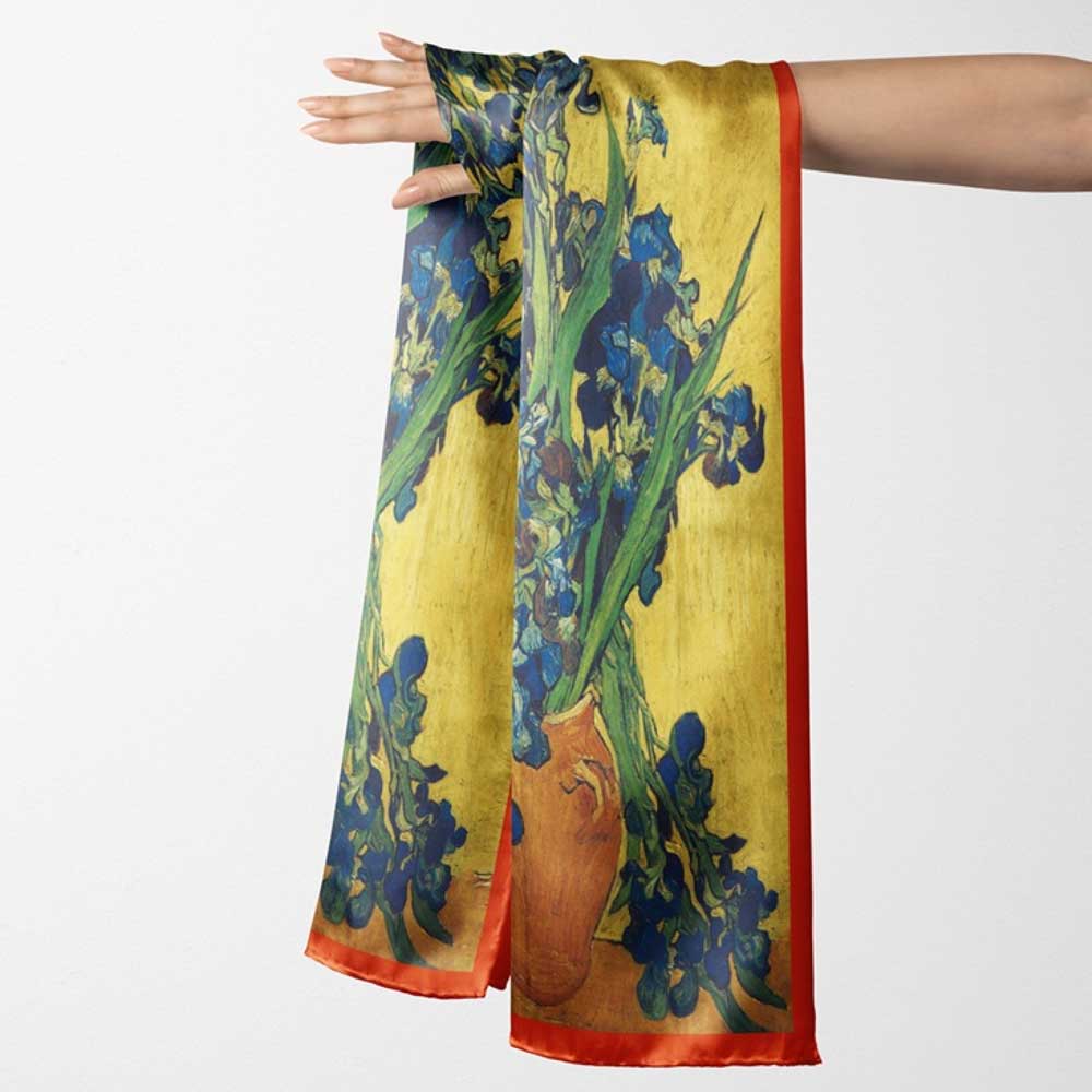 3978 - Double Layer Satin Scarves