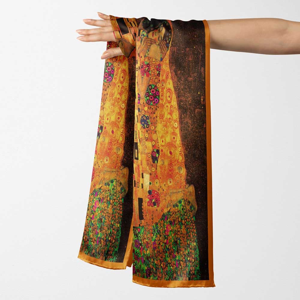 3978 - Double Layer Satin Scarves
