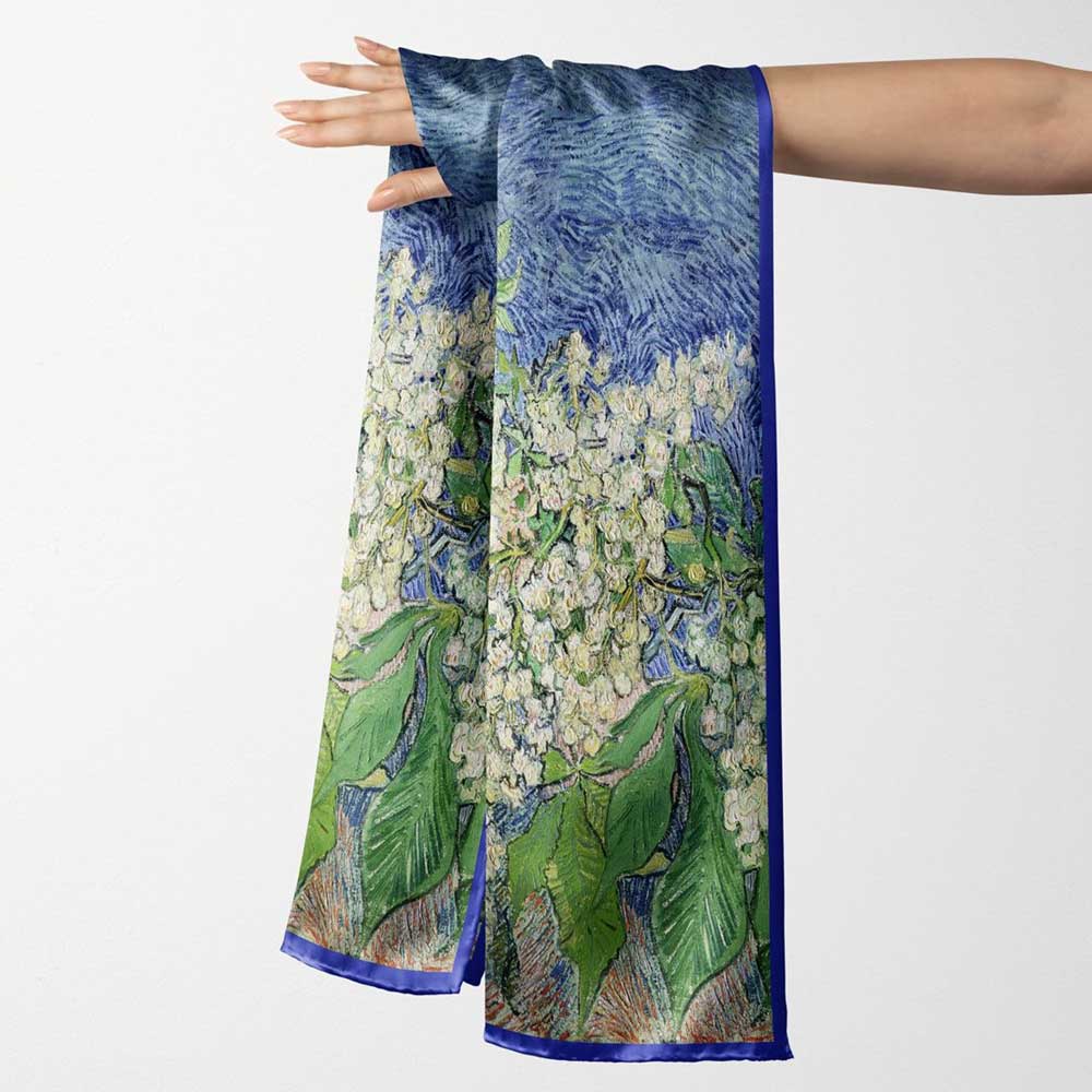 3978 - Double Layer Satin Scarves