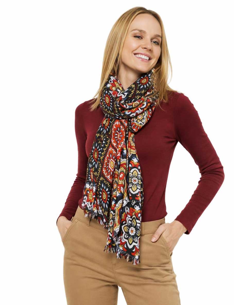 3983 - Bohemian Style Scarves