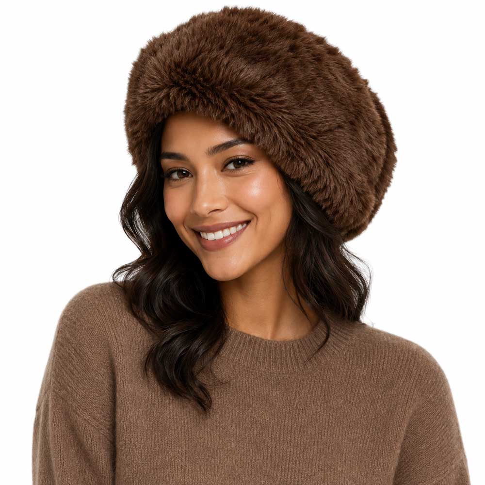 3987 - Faux Rabbit Hats