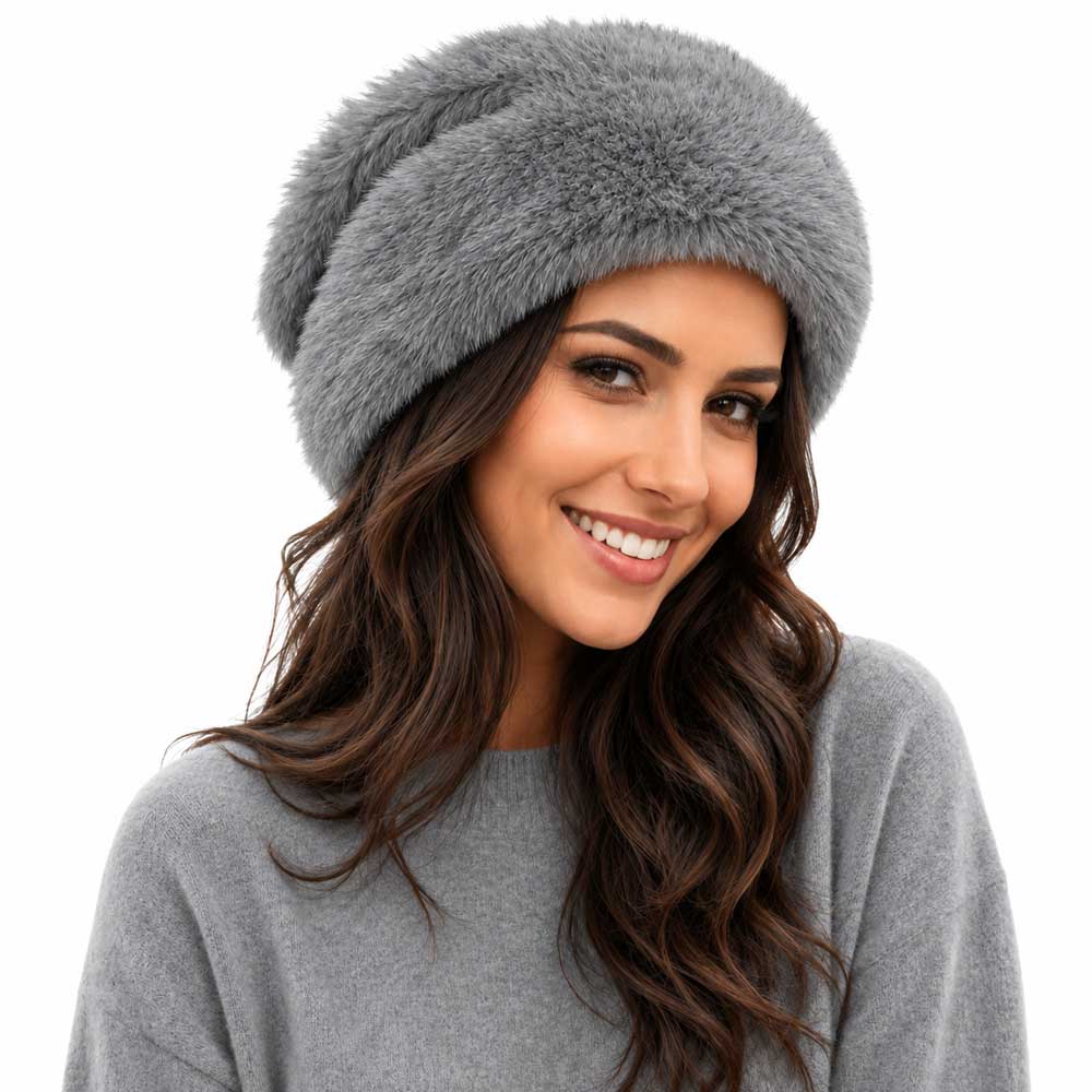 3987 - Faux Rabbit Hats