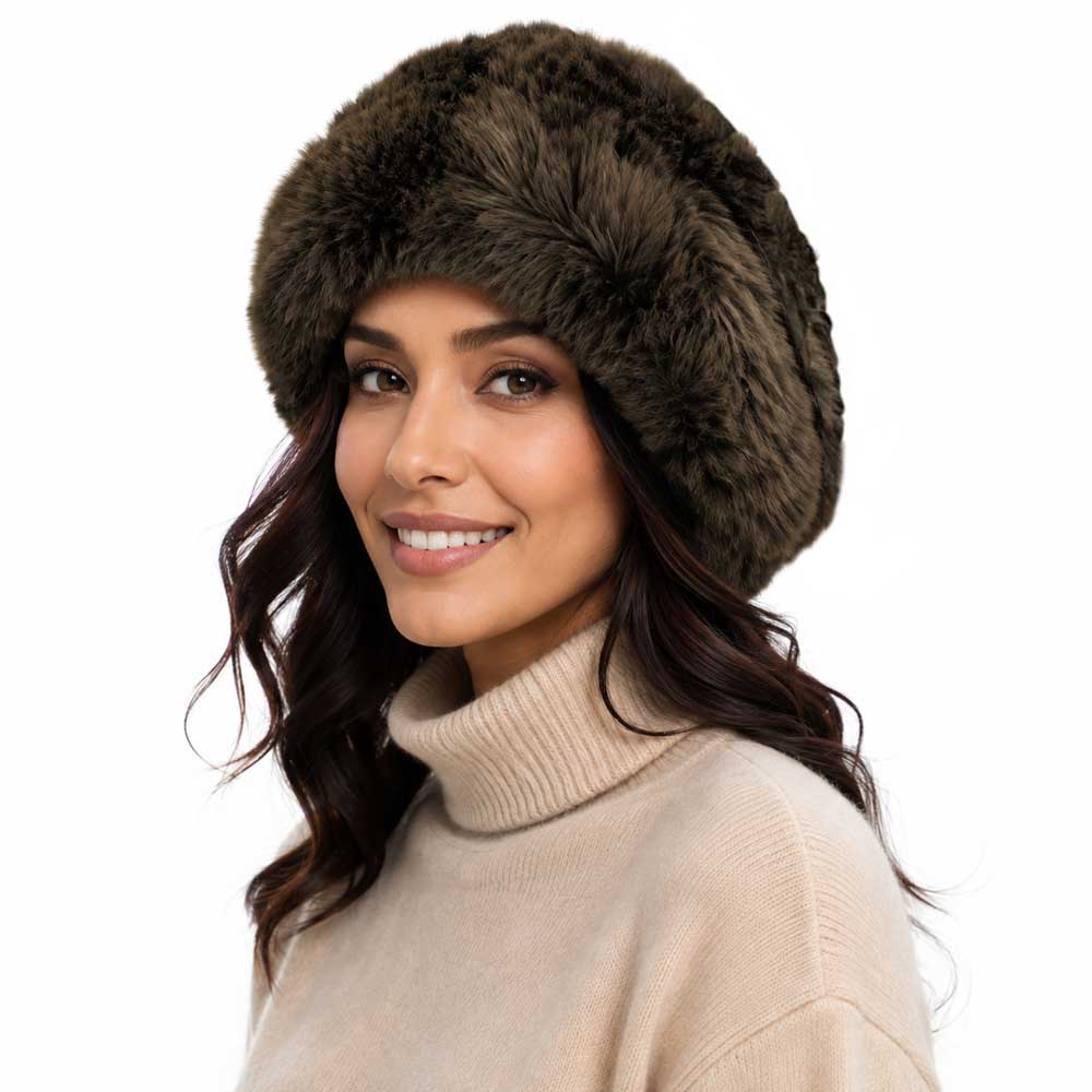 3987 - Faux Rabbit Hats
