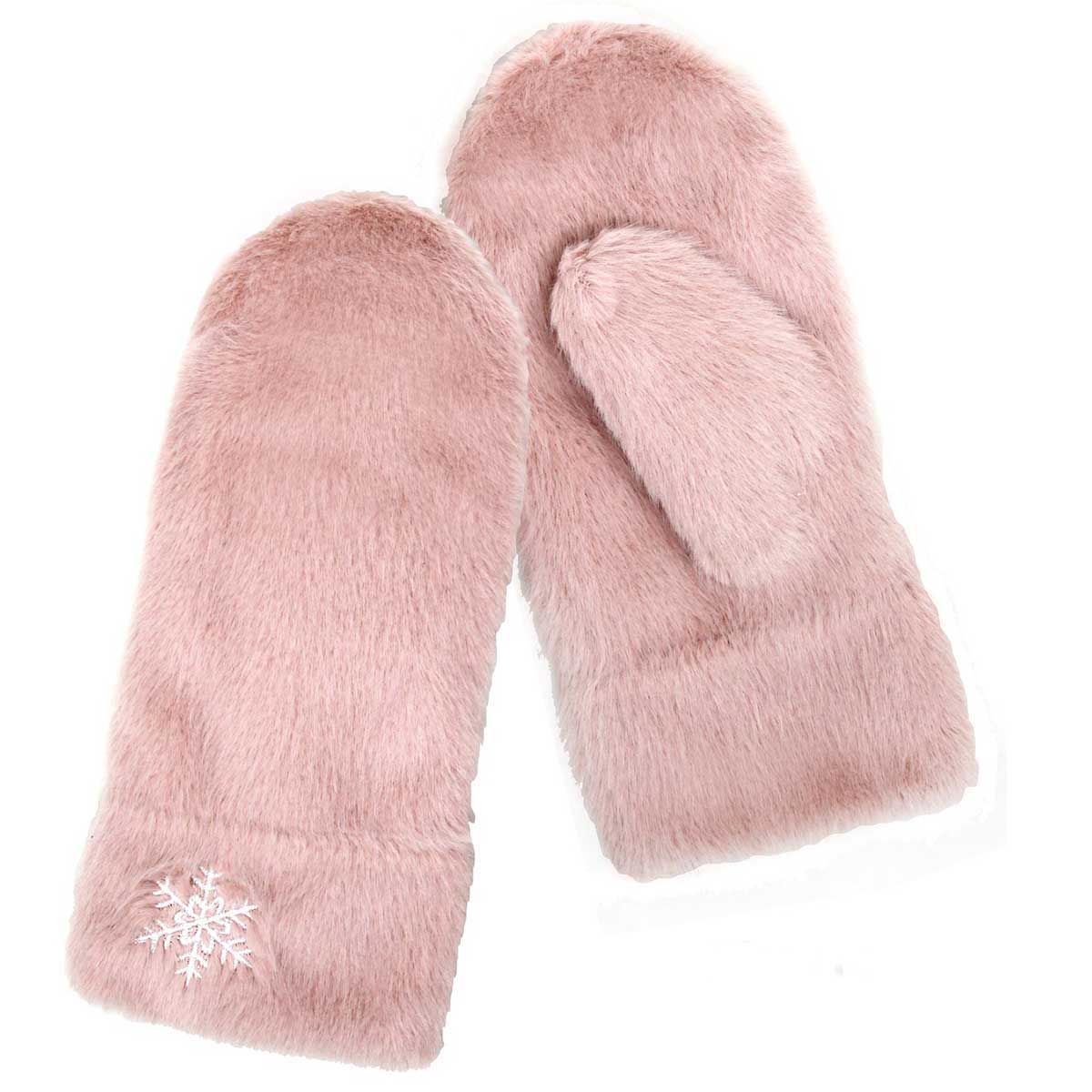 3992 - Snowflake Design Mittens