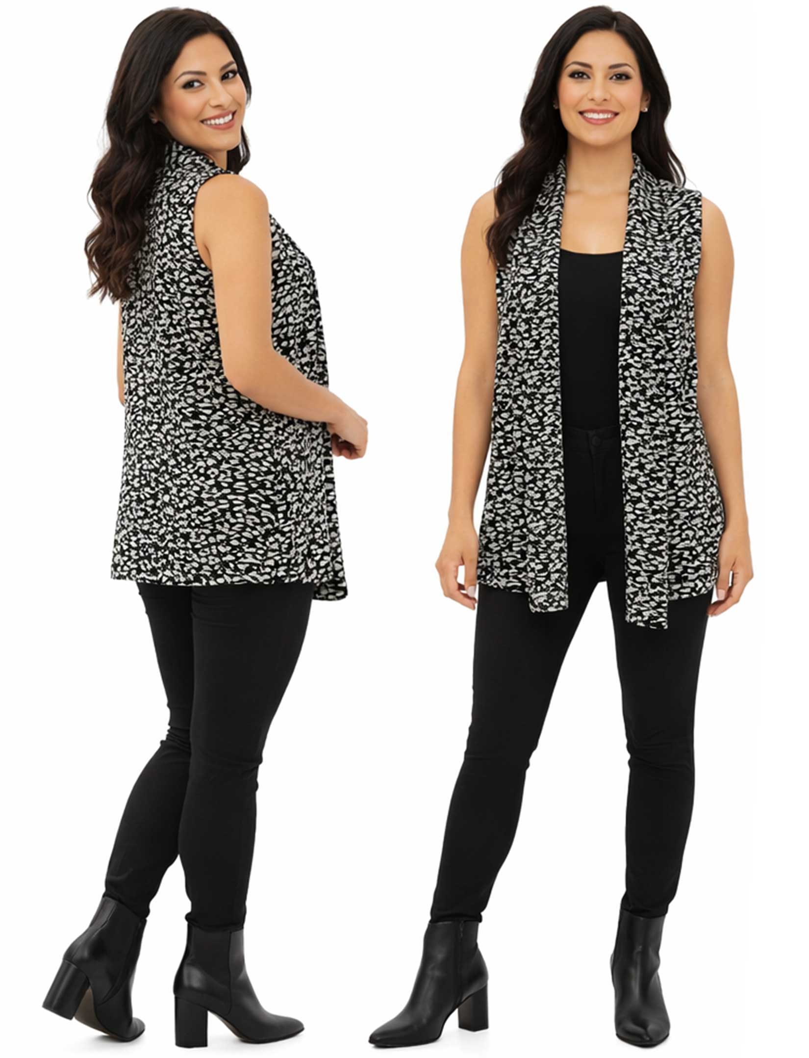 wholesale leopard black and white