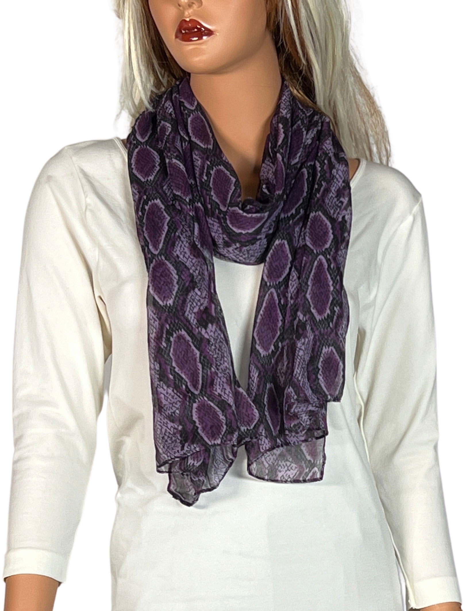 4116 - Reptile Print Scarves