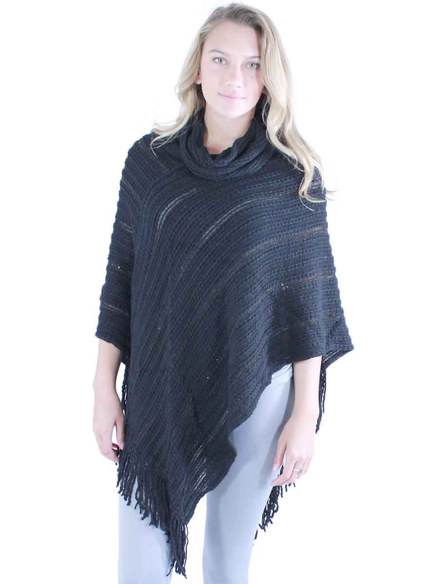 wholesale 9153 - Deco Sequined Knit Ponchos