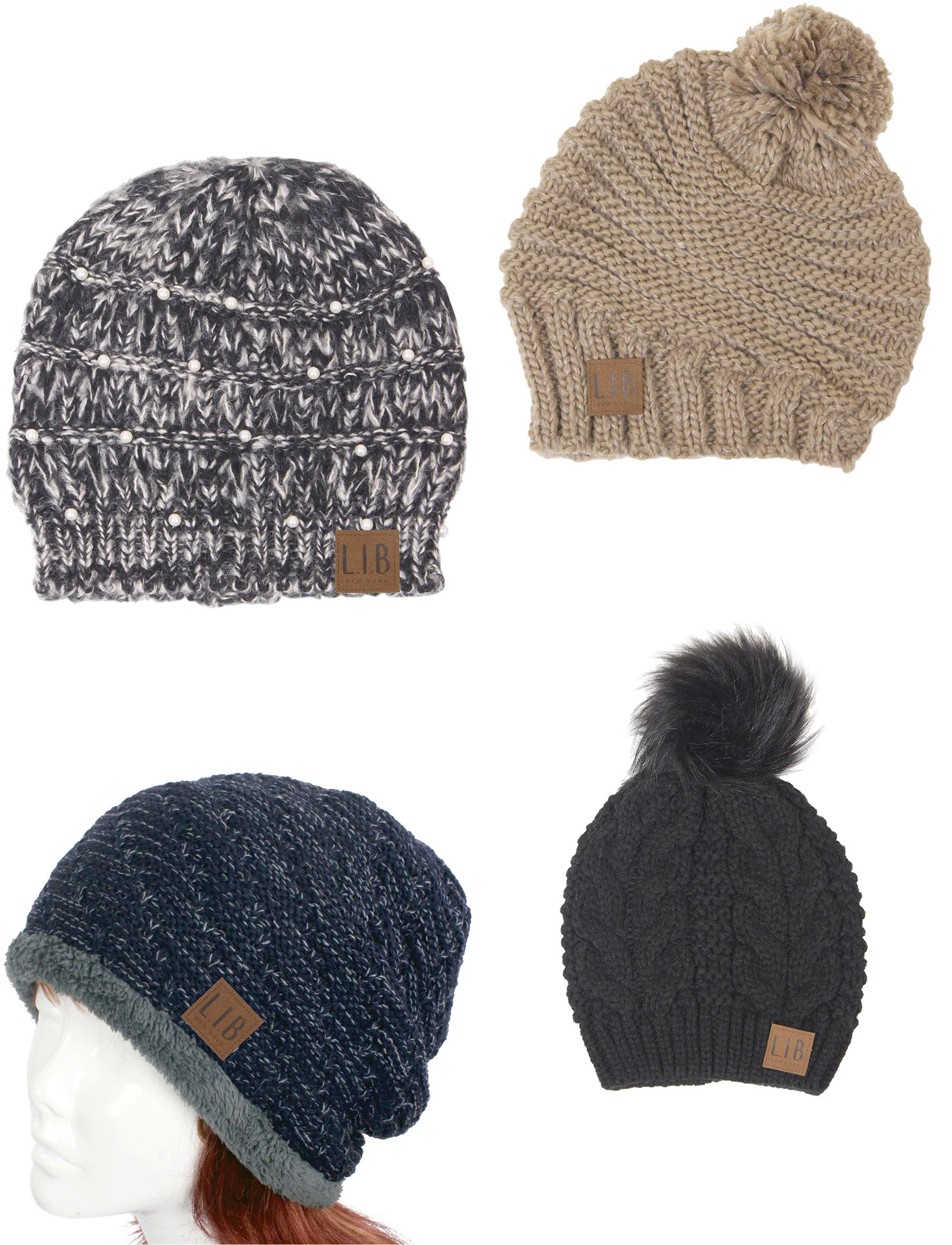 wholesale 3114 - Winter Knit Hats