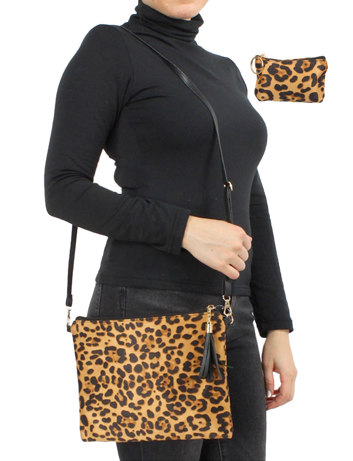 3136 Animal Print  Bags, Wristlets + Purses