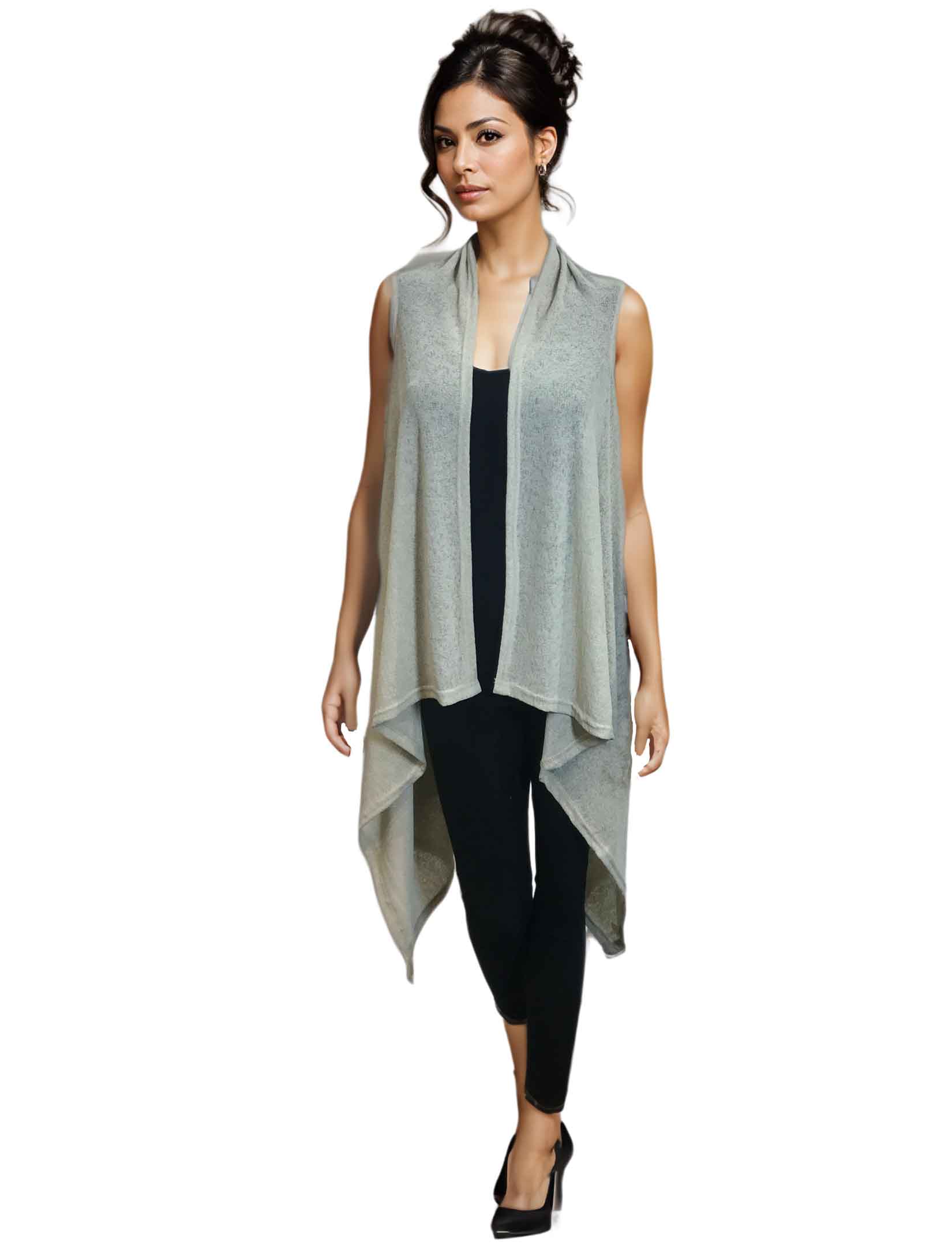 wholesale 9718 - Gauze Jersey Knit Vests 