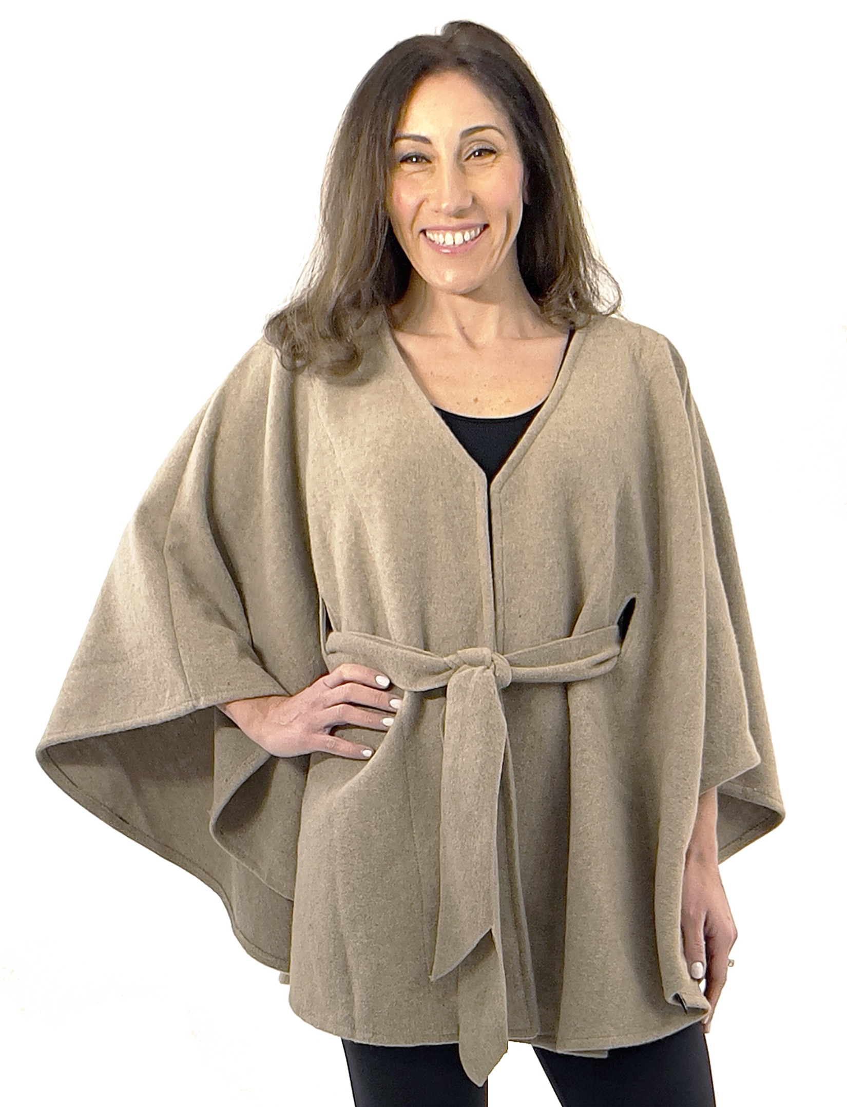 LC15 - Capes - Luxury Wool Feel / Belted 