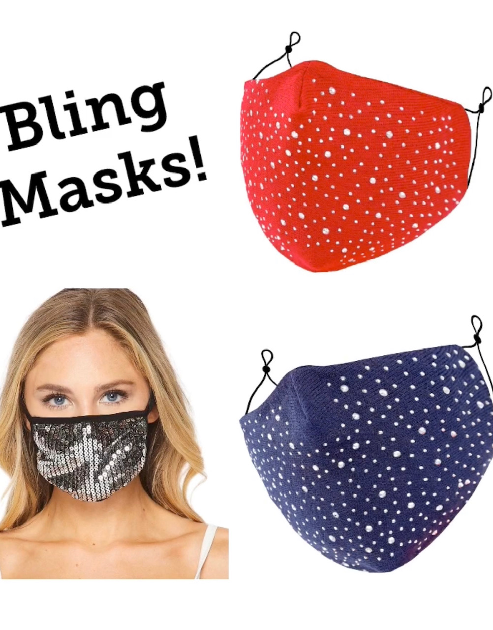 wholesale 3368 - Bling Masks